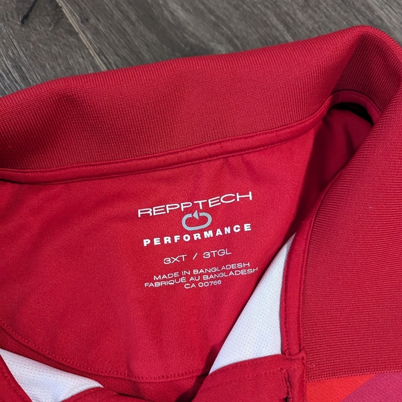 Repp Tech. Performance 3X polo golf shirt . - Picture 3 of 6